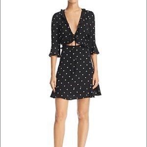 For love and Lemons Polka dot dress